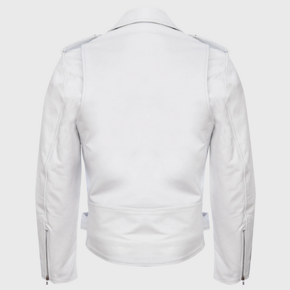 Dex™ | Leather Jacket with Zip Fastening