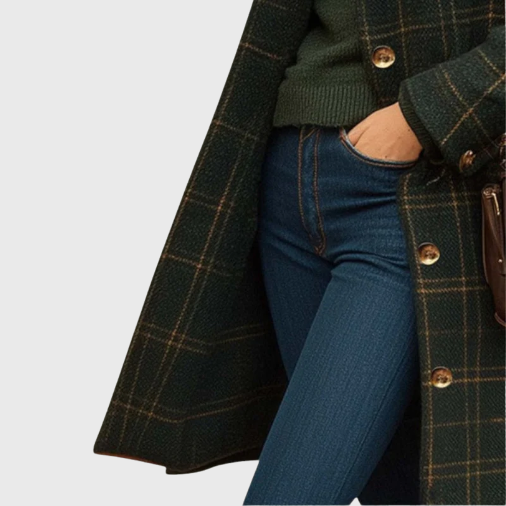 Marwell | Warm Wool-Blend Overcoat