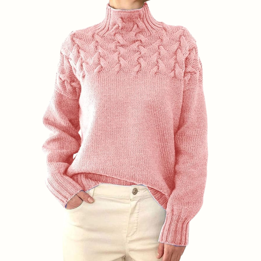 June | Elena | Warm Knitted Turtleneck