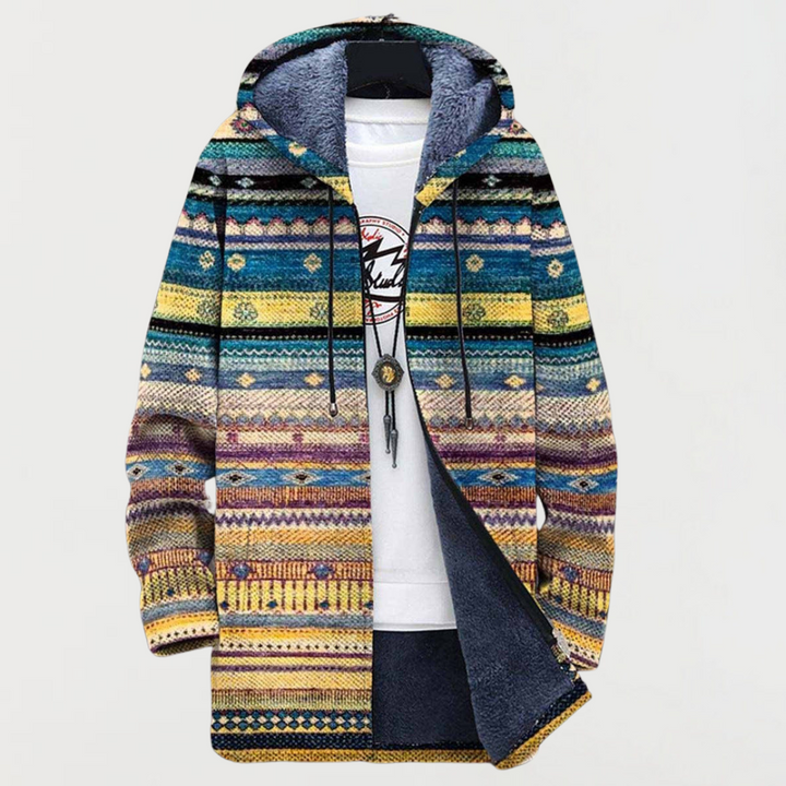Lila | Tribal Wave Hoodie