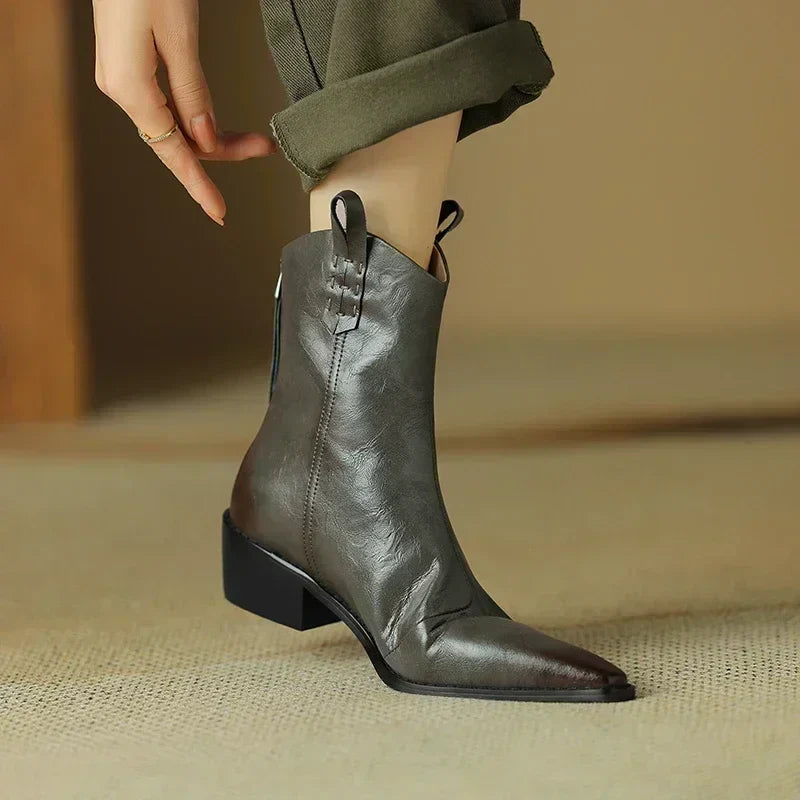 Sylwia | Elegant Winter Ankle Boots
