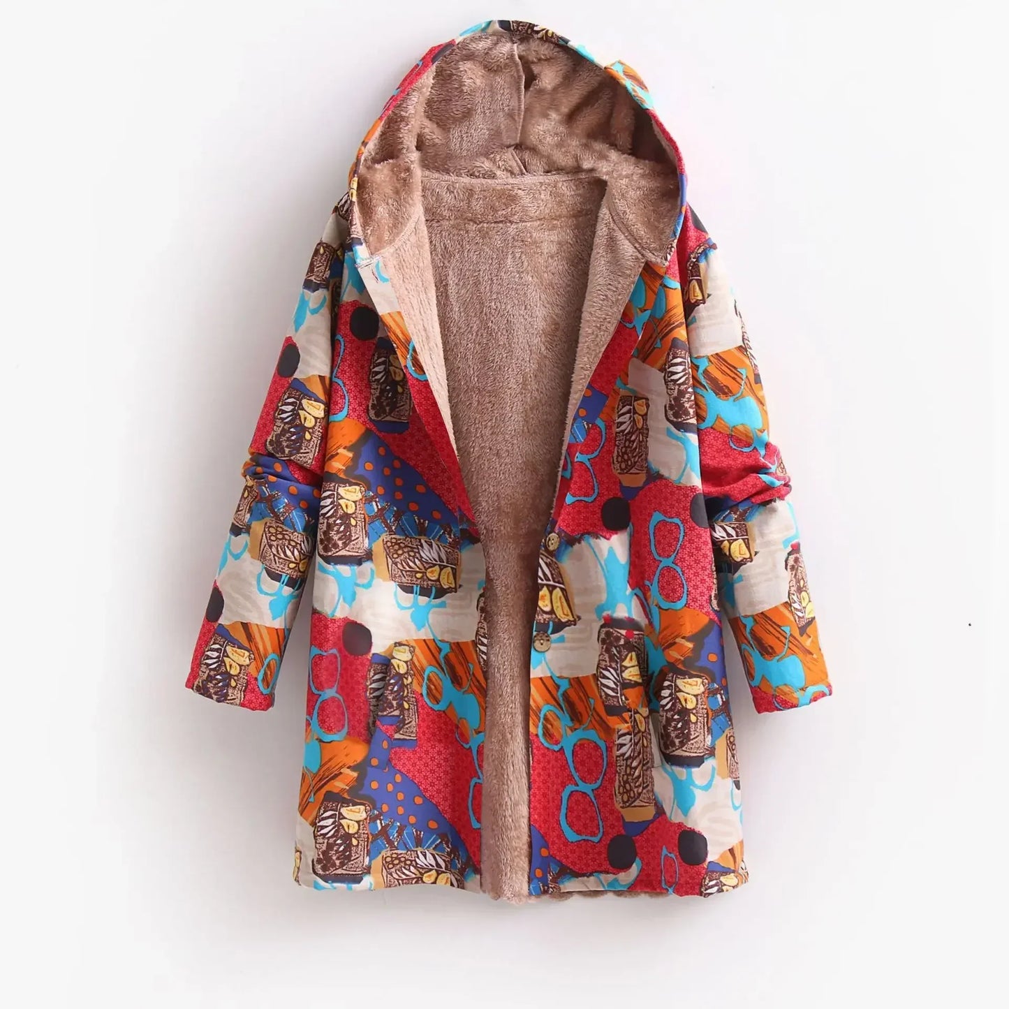 Meilani | Fleece-lined Hooded Jacket
