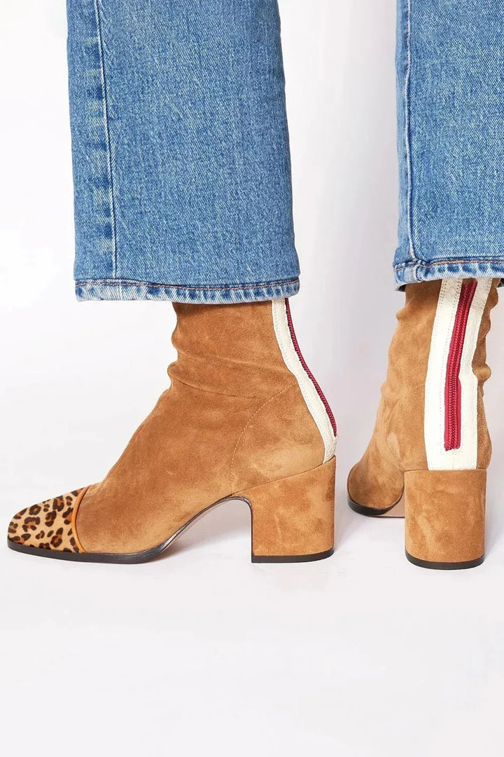 Danuta | Elegant Suede Ankle Boots