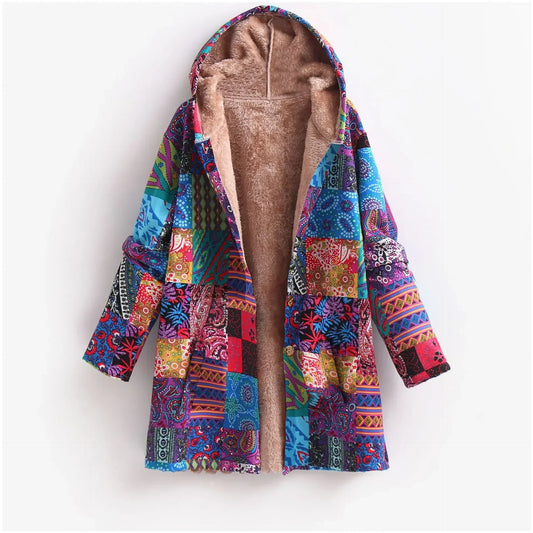 Helena | Fleece-Lined Hooded Jacket