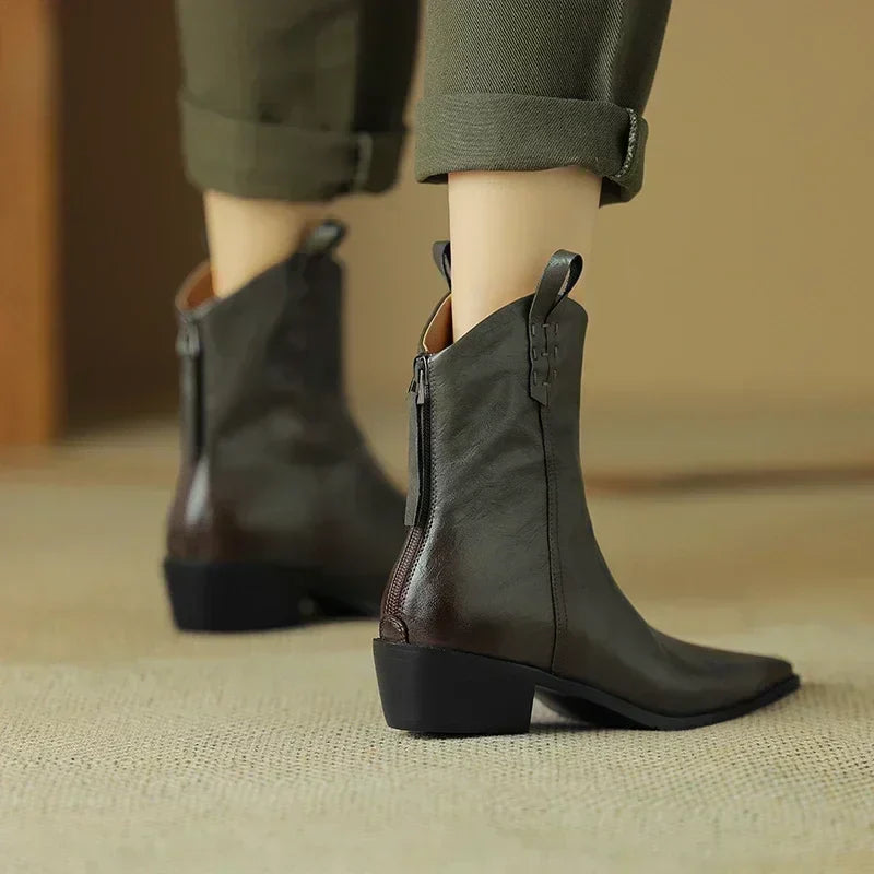 Sylwia | Elegant Winter Ankle Boots