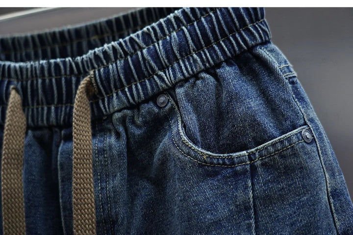 Laurent™ | Baggy Denim Trousers with Belt