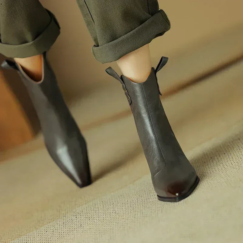 Sylwia | Elegant Winter Ankle Boots