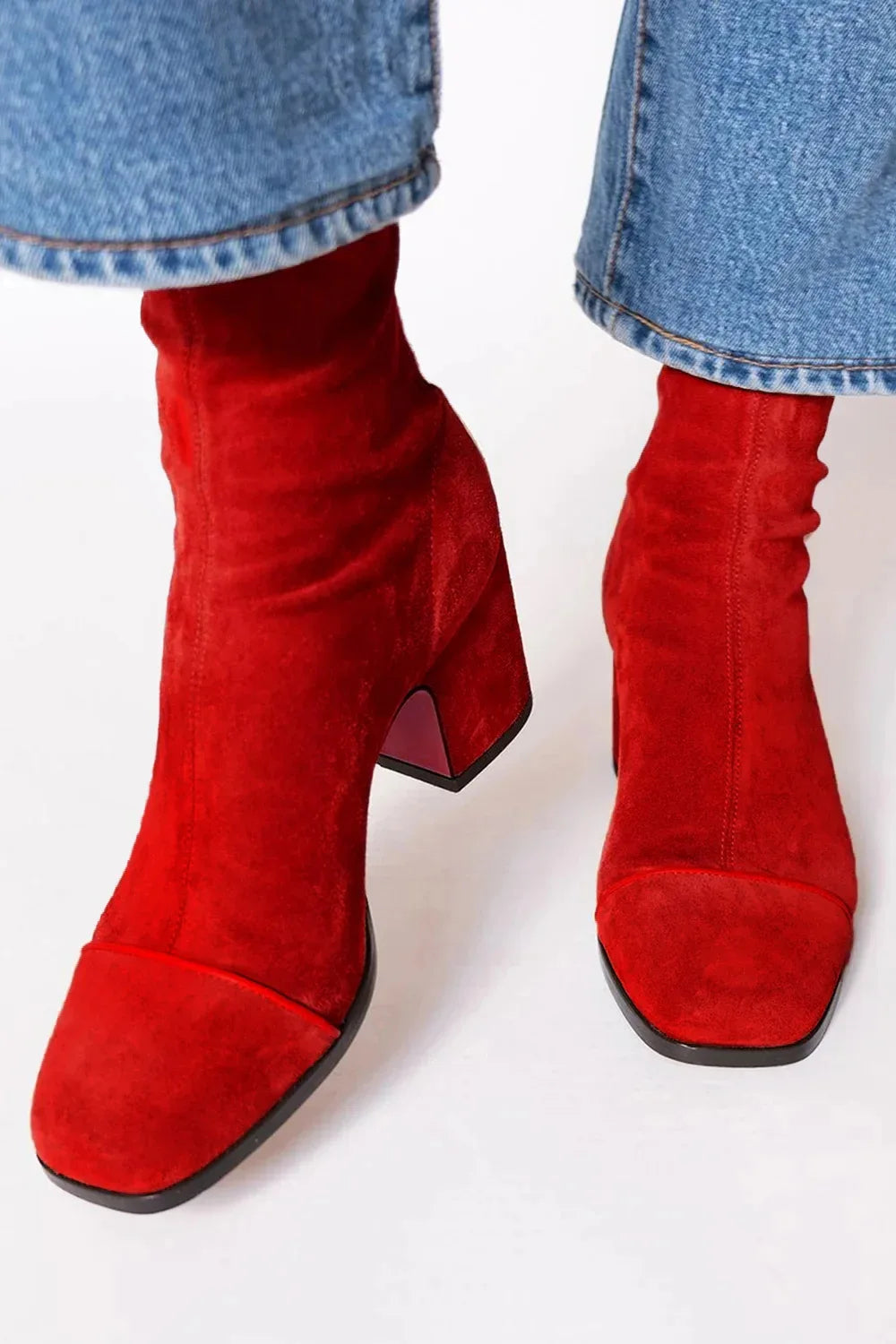 Danuta | Elegant Suede Ankle Boots