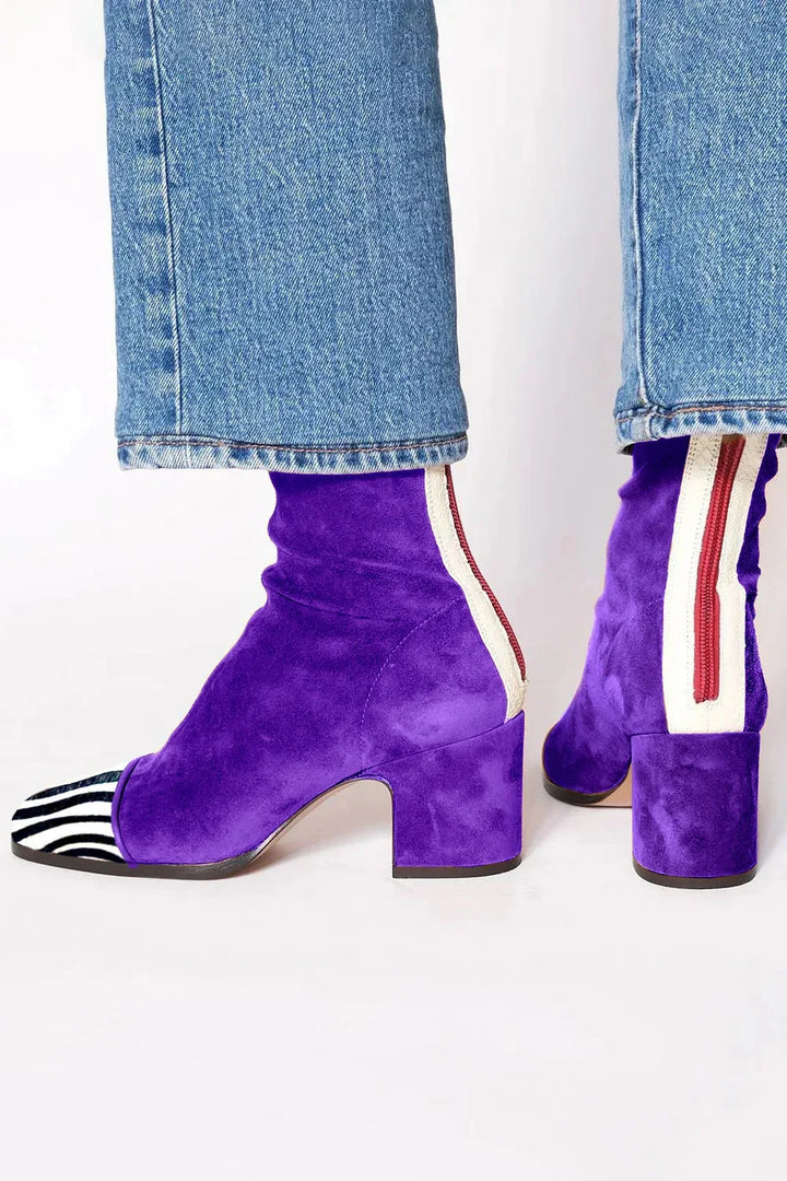 Danuta | Elegant Suede Ankle Boots
