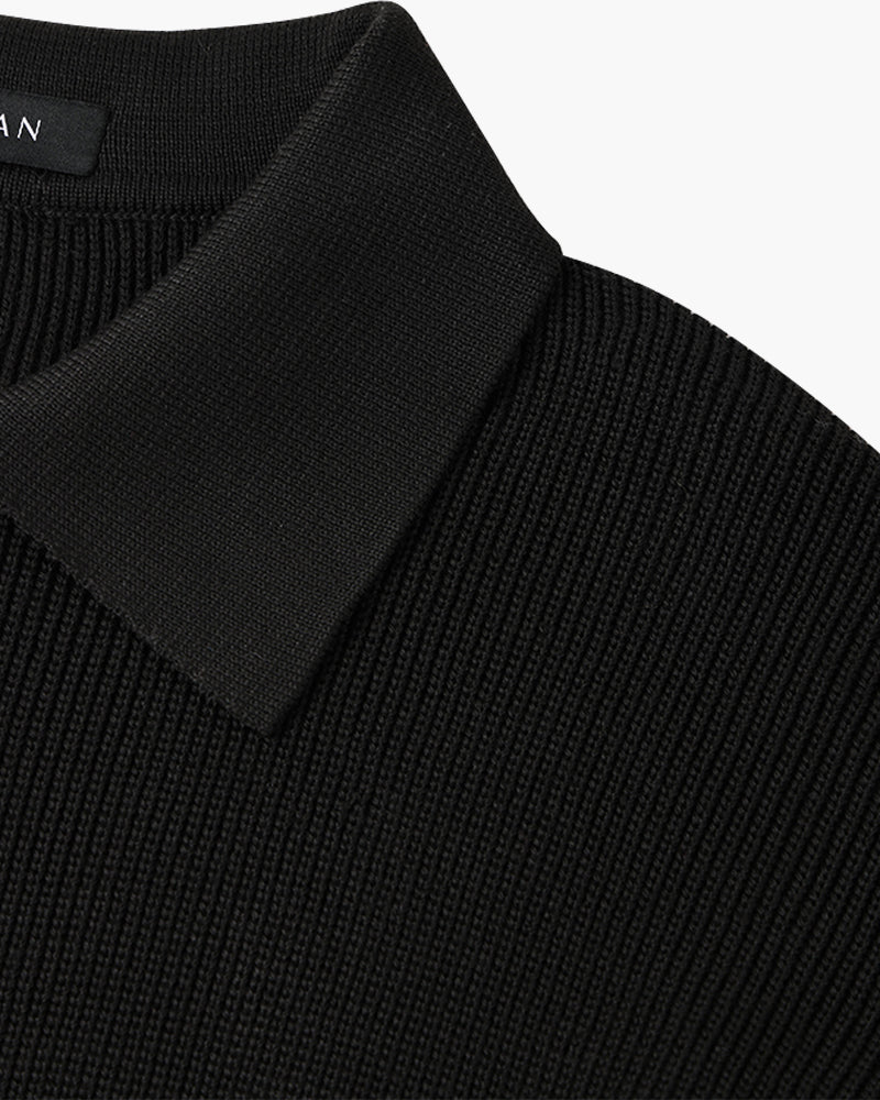 AVELYN LONDON™ | Half-Zip Polo Jumper