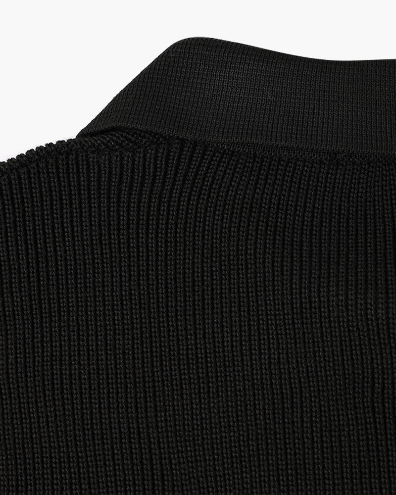 AVELYN LONDON™ | Half-Zip Polo Jumper