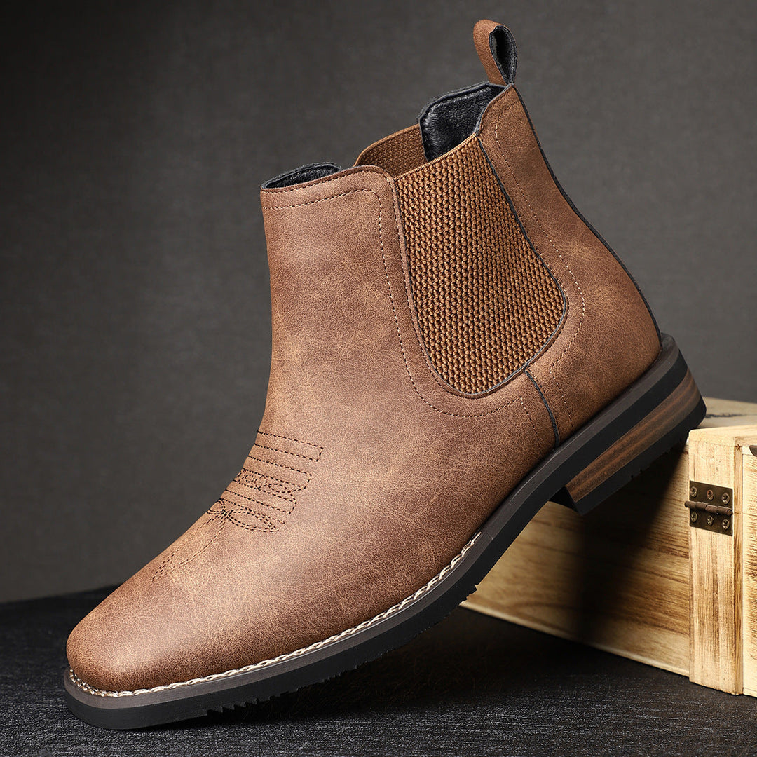 Bryze | Maxwell Leather Chelsea Boots