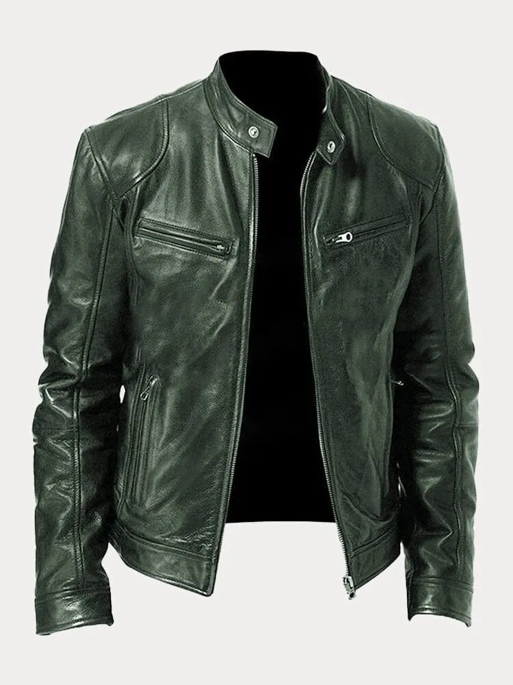 Liam™ | Classic Men's Leather Jacket