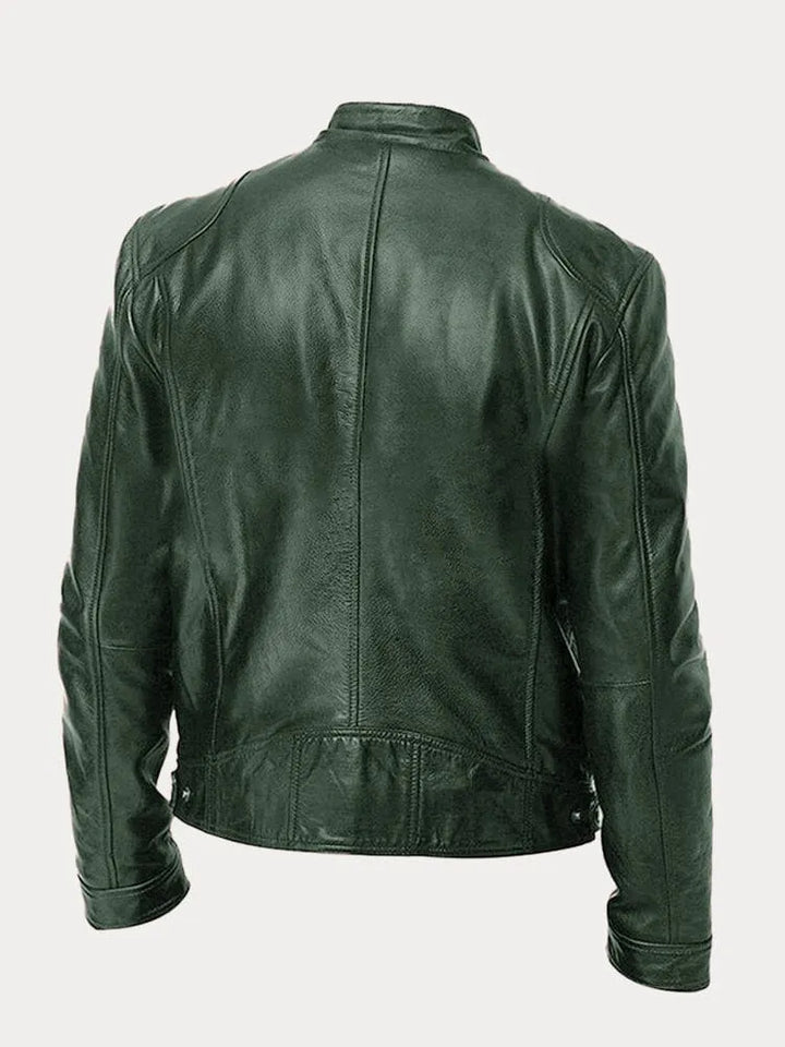 Damien | Classic Leather Jacket