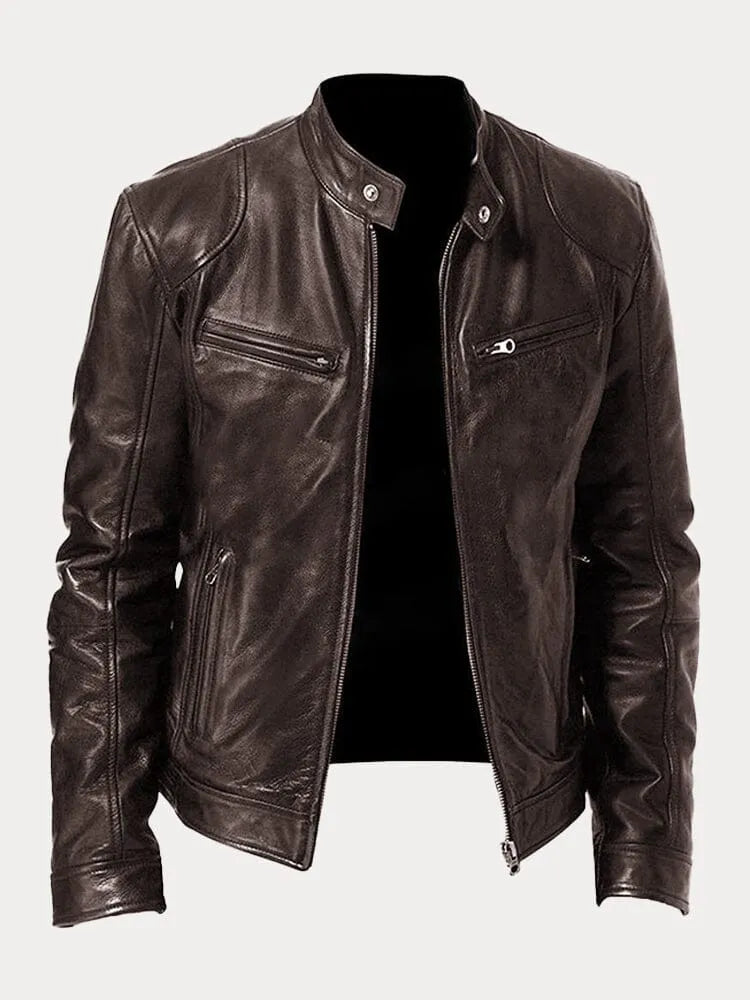Liam™ | Classic Men's Leather Jacket
