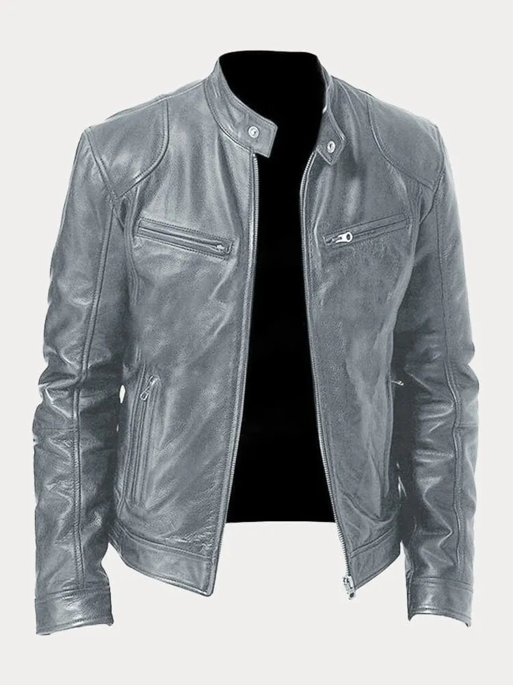 Liam™ | Classic Men's Leather Jacket
