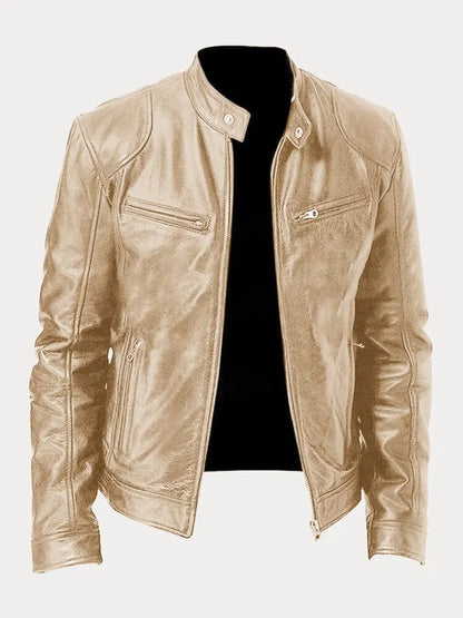 Damien | Classic Leather Jacket