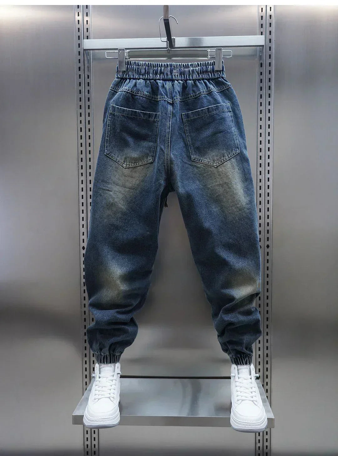 Laurent™ | Baggy Denim Trousers with Belt