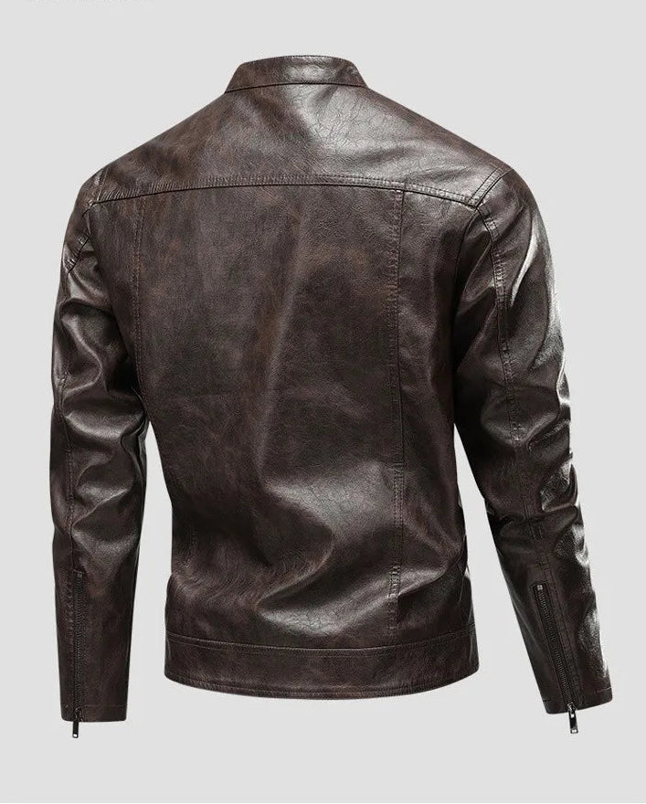 Stan™ | Leather Pilot Jacket