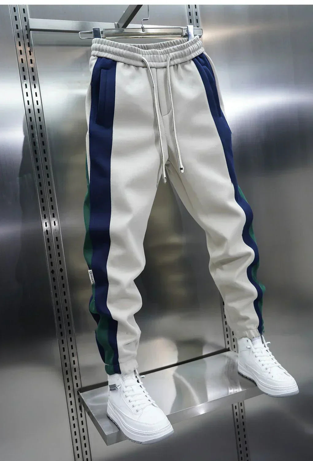 Laurent™ | Trousers with Tension and Contrast Stripes