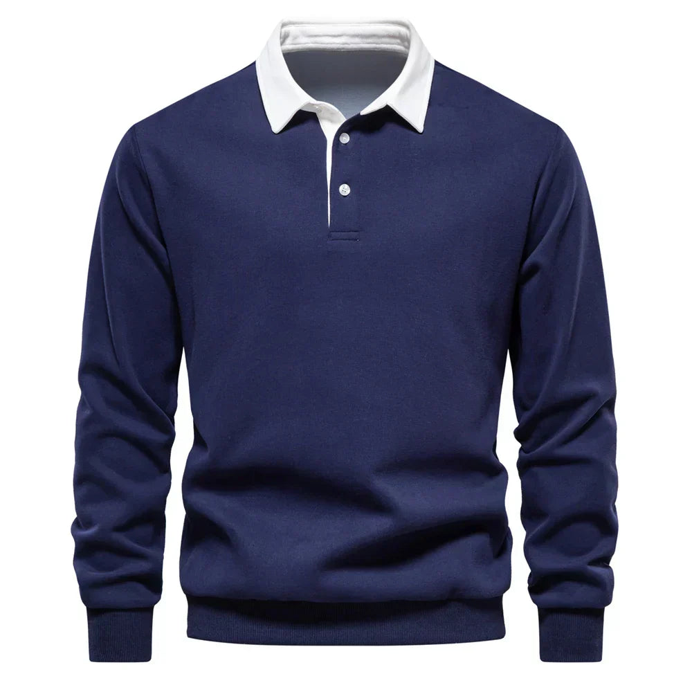 AVELYN LONDON™ | Men's Polo Jumper