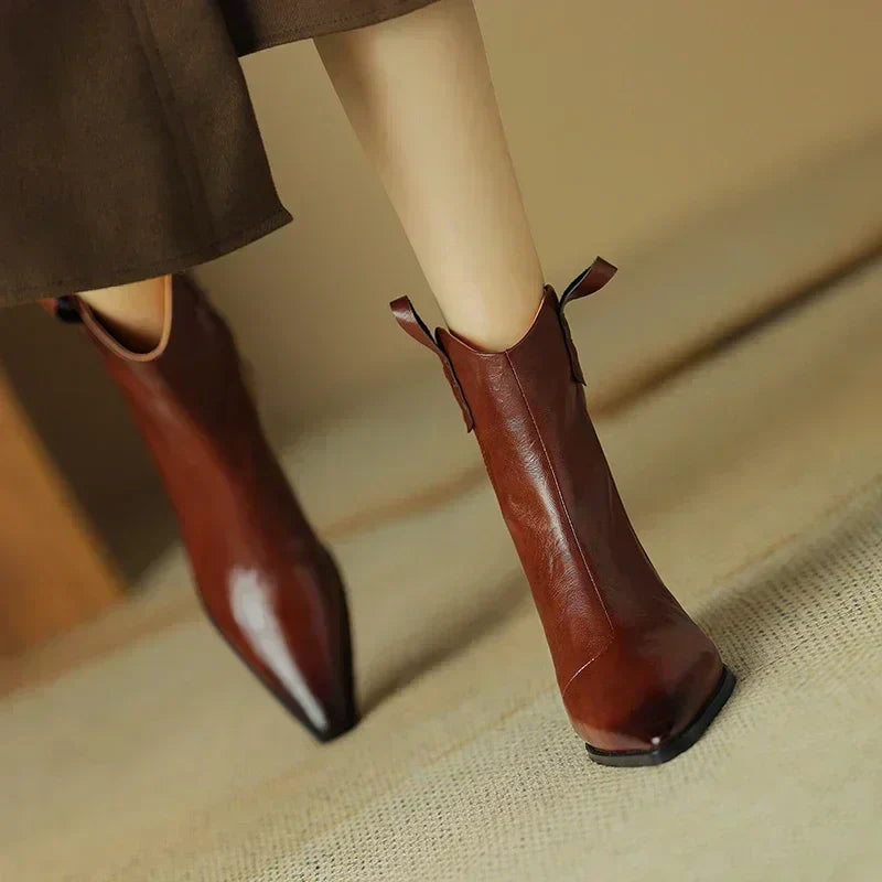 Sylwia | Elegant Winter Ankle Boots