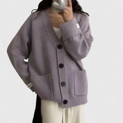 Elena - Oversized Knitted Cardigan