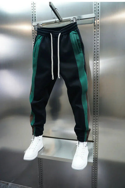 Laurent™ | Trousers with Tension and Contrast Stripes