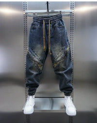 Laurent™ | Baggy Denim Trousers with Belt