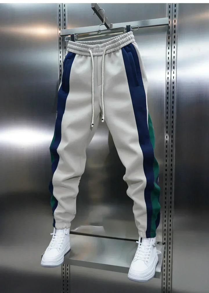 Laurent™ | Trousers with Tension and Contrast Stripes