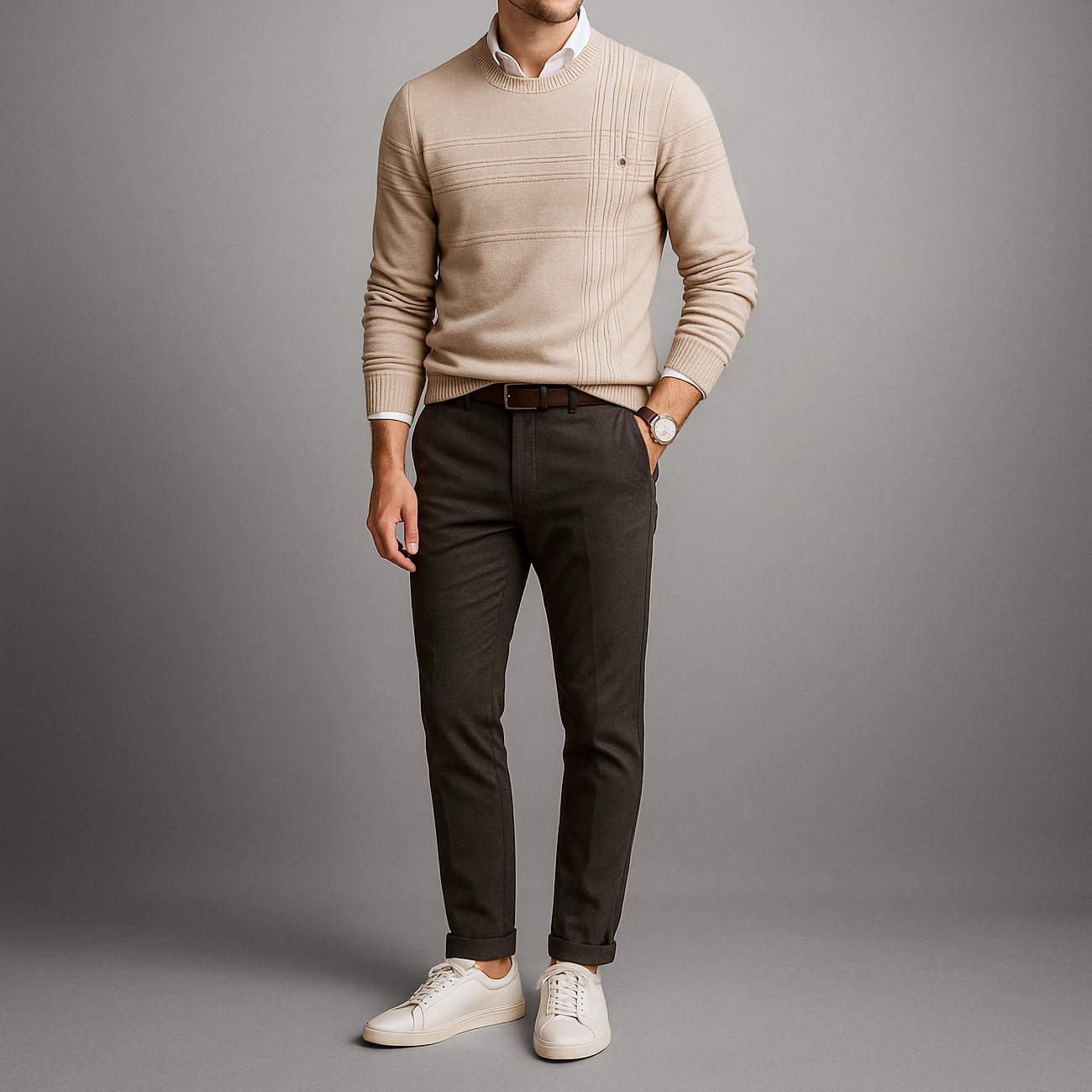 AVELYN LONDON™ | Classic and Elegant Jumper for Men