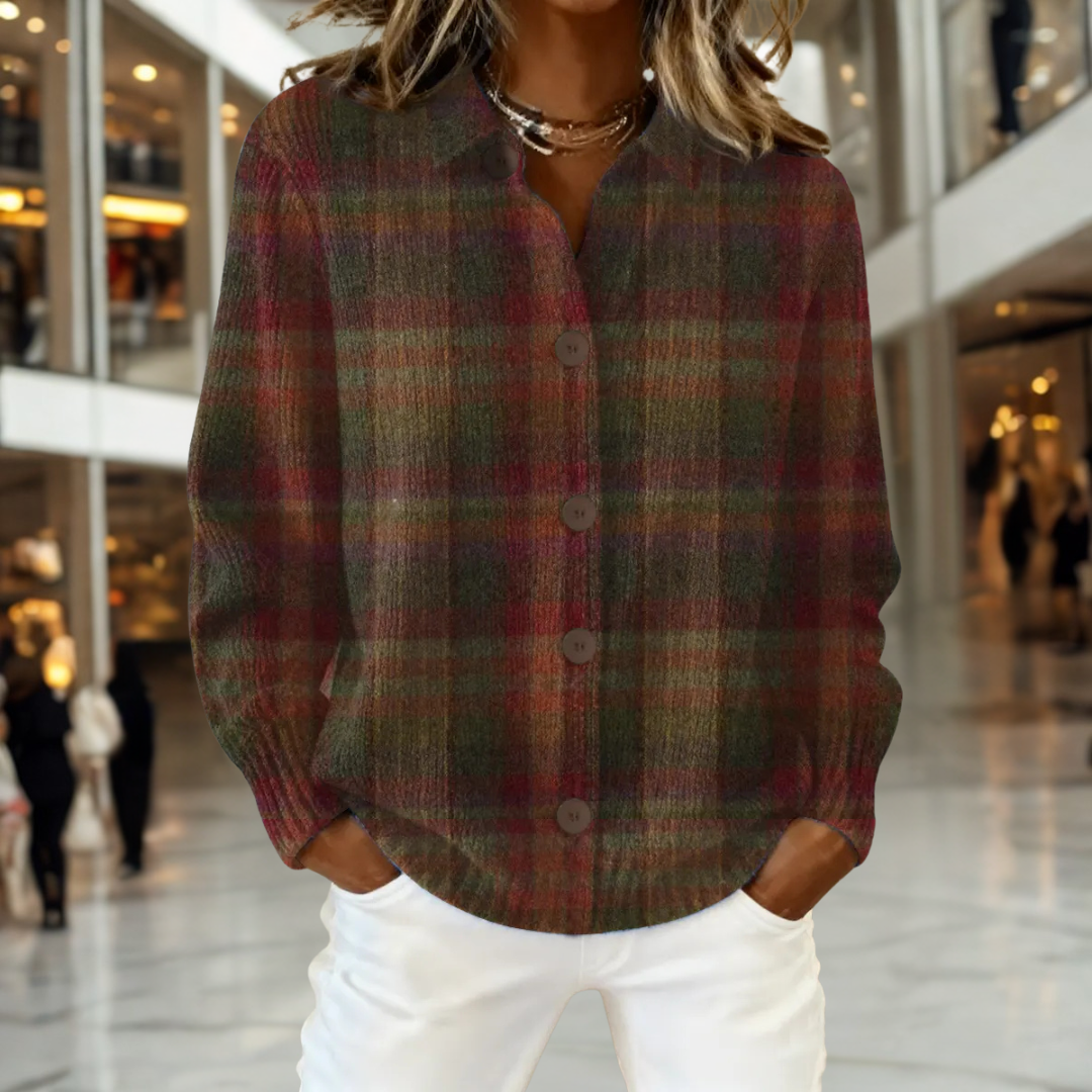 Clara | Plaid Revival Cardigan