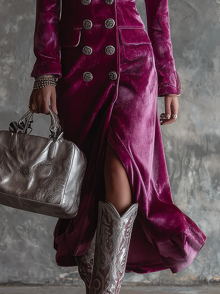 Avelyn™ Victoria | Velvet Blazer Dress