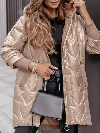 Elisa | Warm Hooded Coat