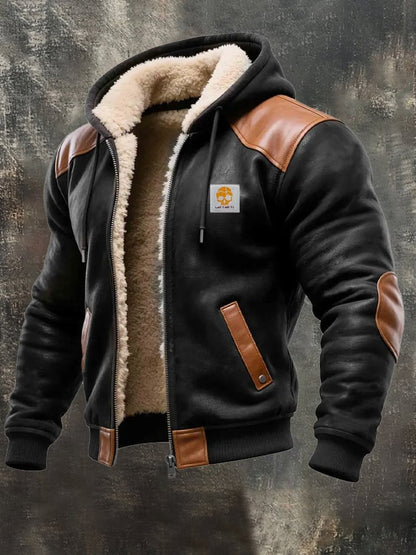 ADAM™ | WINTER JACKET WITH REFINED LEATHER DETAILS