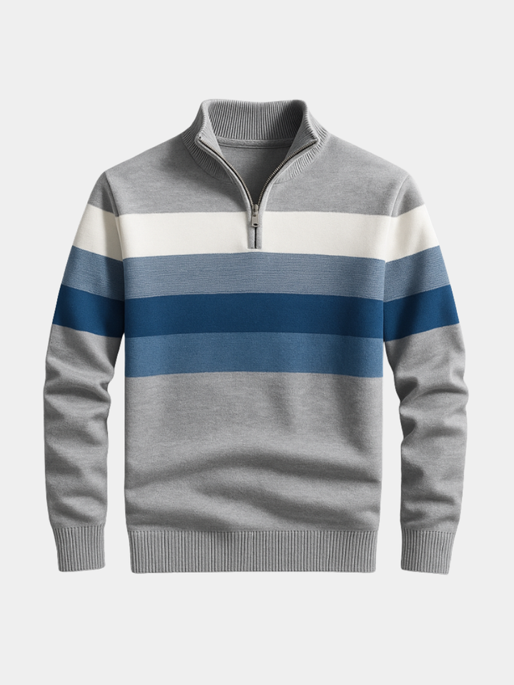 AVELYN LONDON™ | Zip-Up Pullover for Men