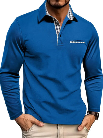 Edwardson | Classic Long Sleeve Polo Shirt