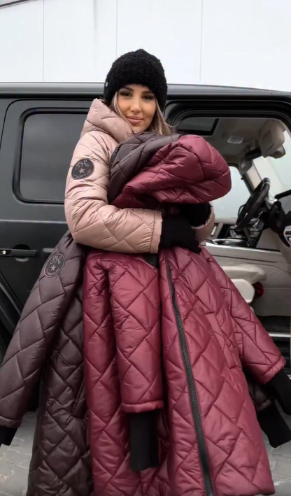 Bogna | Elegant Quilted Puffer Jacket with Hood