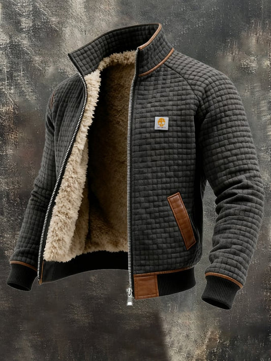 Andrew™ | STRUCTURED JACKET WITH HIGH COLLAR
