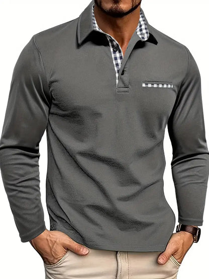 Edwardson | Classic Long Sleeve Polo Shirt