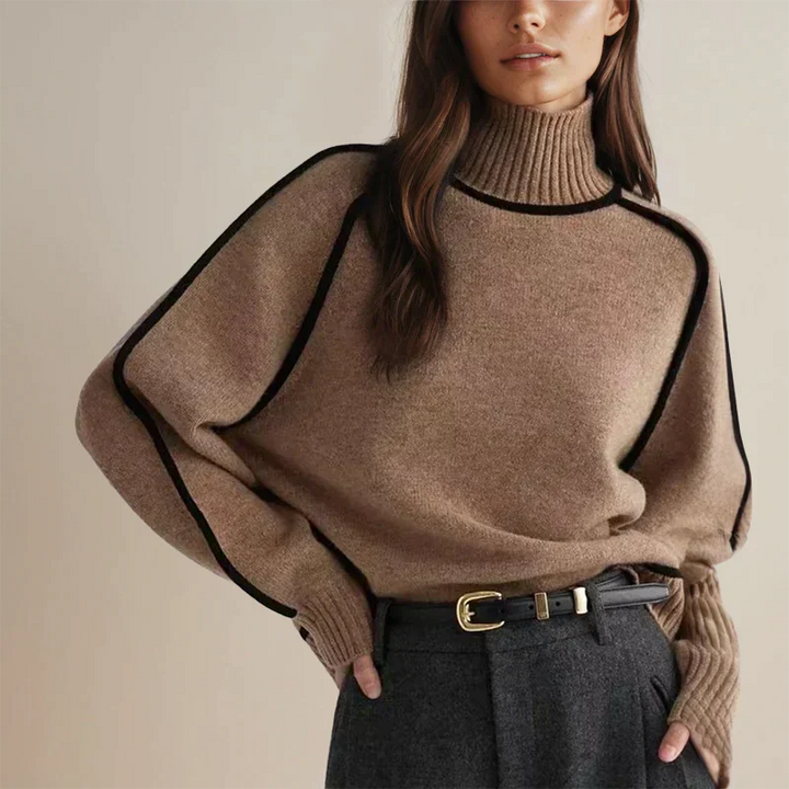 Vivienne™ | Stylish Roll Neck Jumper