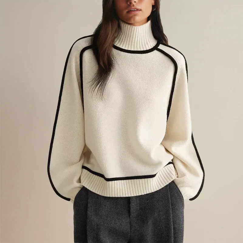 Vivienne™ | Stylish Roll Neck Jumper