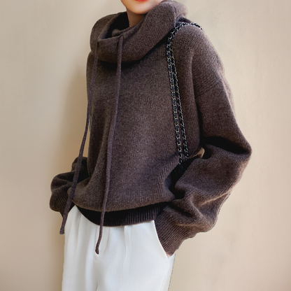 Sheila - Cozy Hooded Pullover Style
