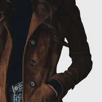 Tiffany | Elegant Brown Trench Coat