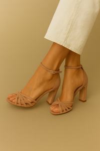 Elviera - Classy Open Toe Heel