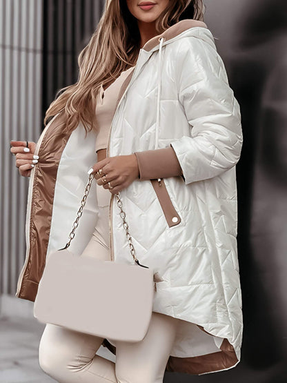 Elisa | Warm Hooded Coat