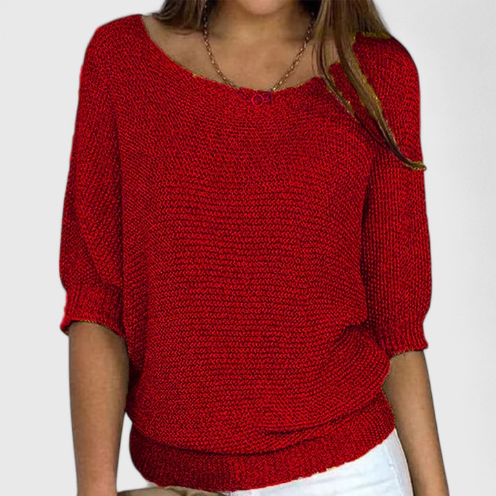 June | Rachel | Effortless Knit Pullover