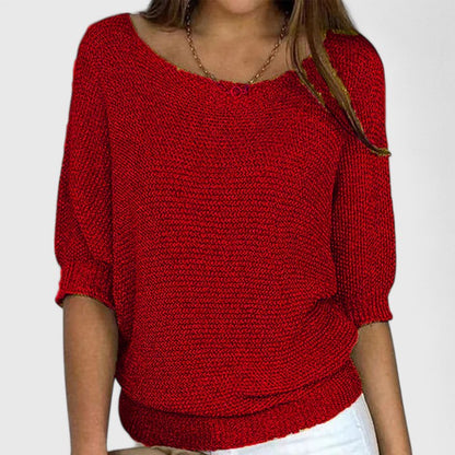 June | Rachel | Effortless Knit Pullover