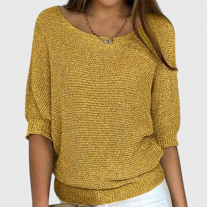 June | Rachel | Effortless Knit Pullover