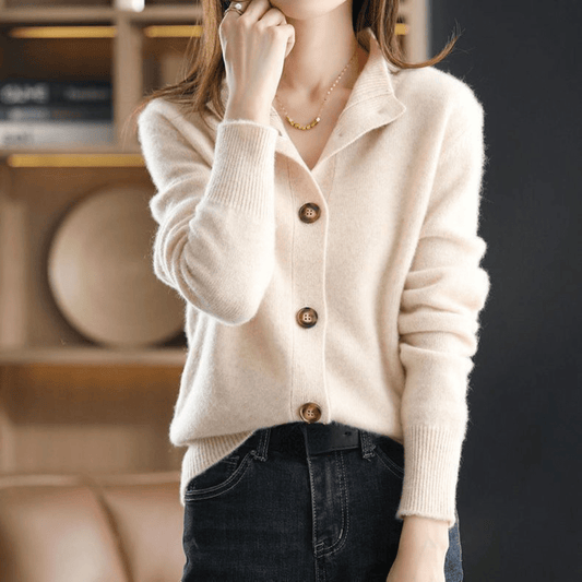 Annie™ | Knitted Cashmere Gilet